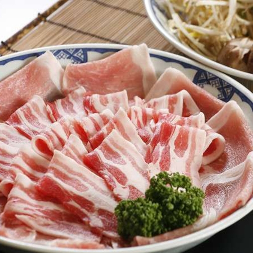 ◆夕食は鹿児島名産の黒豚を贅沢にお腹いっぱい堪能♪しゃぶしゃぶ食べ放題プラン♪【夕朝食付】